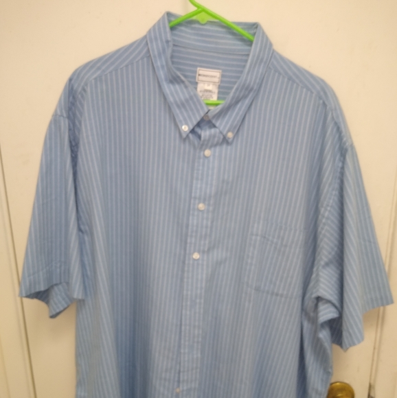 Men's Plus Size Collared Shirt - Picture 1 of 4